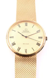 Omega De Ville 33mm Yellow gold Golden