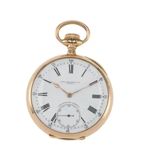 Patek Philippe Chronometro Gondolo 56mm Yellow gold White