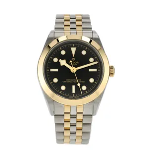 Tudor Black Bay 31-32-36-39-41 79663 39mm Stainless steel and Gold-plated Black