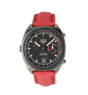 Heuer Monza 150.501 39mm Metal Black