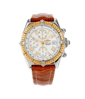 Breitling Navitimer D13055 Yellow gold and Stainless steel White