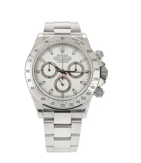 Rolex Daytona 116520 40mm Stainless steel White