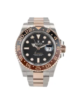 Rolex GMT-Master II 126711 40mm Rose gold and Stainless steel Black