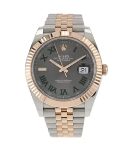 Rolex Datejust 41 126331 Rose gold and Stainless steel Gray