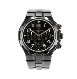 Vacheron Constantin Overseas Chronograph 49140 Stainless steel Black