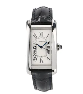 Cartier Tank Américaine 3971 Stainless steel Silver