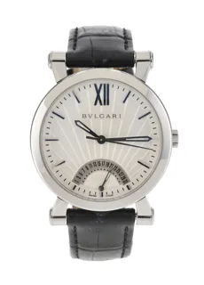 Bulgari Sotirio SB42SDR 42mm Stainless steel Silver