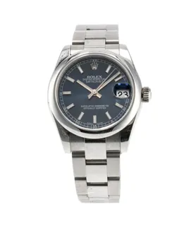 Rolex Datejust 31 178240 Stainless steel Blue