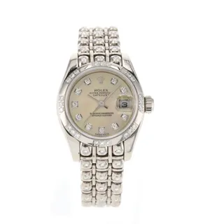 Rolex Oyster Perpetual "Datejust" 179369 White gold