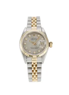 Rolex Lady-Datejust 69173 Yellow gold and Stainless steel Gray