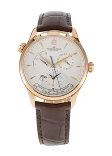 Jaeger-LeCoultre Master Control Geographic 176.2.29.S Rose gold Silver