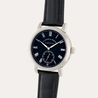 A. Lange & Söhne Richard Lange 260.028 18k white gold Black