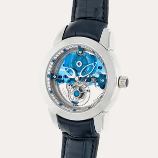 Ulysse Nardin TOURBILLON 799-90 Platinum Skeletonized