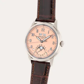 Patek Philippe Perpetual Calendar 5320G-011 White gold Pink