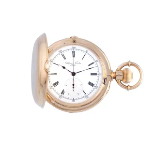 Ulysse Nardin 18k yellow gold White