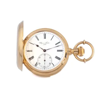 Ulysse Nardin 18k yellow gold White