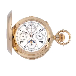 Ulysse Nardin 18k yellow gold White