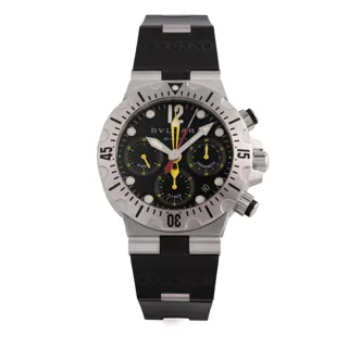 Bulgari Diagono Professional Scuba SC40S Stainless steel