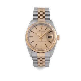 Rolex Datejust 36 16013 Yellow gold and Stainless steel Golden