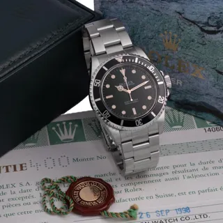 Rolex Submariner 14060 Stainless steel Black