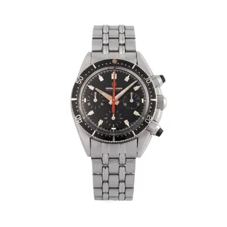 Universal Genève Space-Compax 885104/02 Stainless steel Black