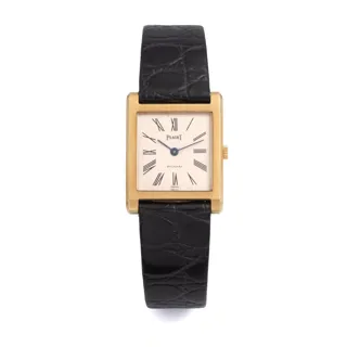 Piaget Tank 908 18k yellow gold White