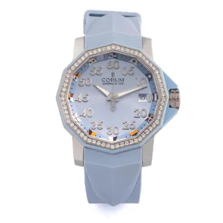 Corum Admiral's Cup 01.0033 Stainless steel Ice blue