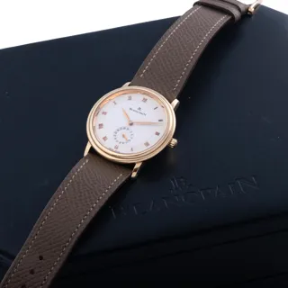 Blancpain Villeret 0096-3318-30 18k rose gold White