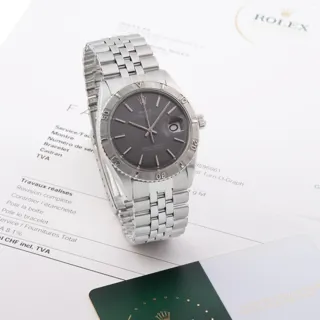 Rolex Datejust Turn-O-Graph 1625 Stainless steel Gray