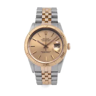 Rolex Datejust 36 16233 Yellow gold and Stainless steel Champagne