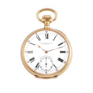 Patek Philippe Chronometro Gondolo 18k yellow gold White