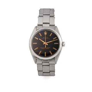 Rolex Oyster Perpetual 34 1005 Yellow gold Black