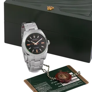 Rolex Milgauss 116400GV Stainless steel Black