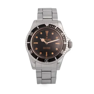 Rolex Submariner 5512 Stainless steel Black