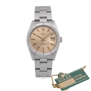 Rolex Oyster Perpetual Date 1501 Stainless steel Champagne