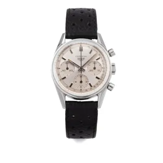 Heuer Carrera 2447 Stainless steel Silver