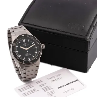 IWC GST Aquatimer IW3536 Titanium Black