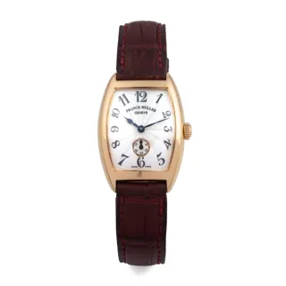 Franck Muller Cintree Curvex 1750 S6 P 18k yellow gold