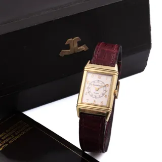 Jaeger-LeCoultre Reverso 6184.21 18k yellow gold Cream