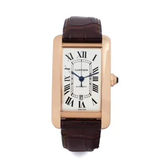 Cartier Tank Americaine XL 2927 18k rose gold