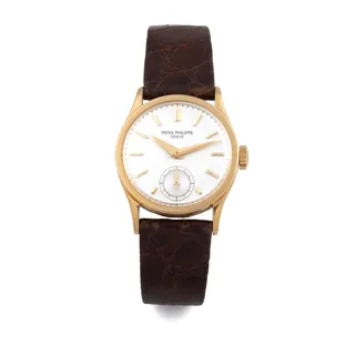 Patek Philippe Calatrava 96 18k yellow gold Silver