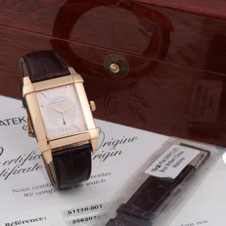 Patek Philippe Gondolo 5111R-001 Rose gold Silver