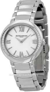 Baume & Mercier Promesse MOA10160 Stainless steel Silver Mother of pearl