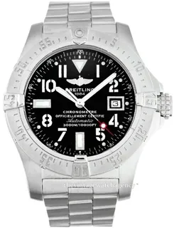 Breitling Avenger A1733010B906147A Stainless steel Black