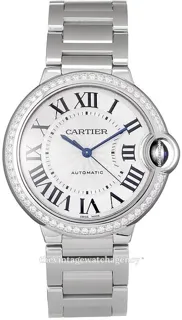 Cartier Ballon Bleu 36mm W4BB0017 Stainless steel Silver