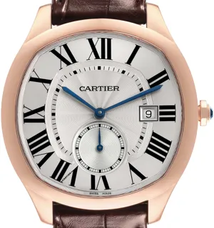 Cartier Drive de Cartier WGNM0003 Rose gold Silver