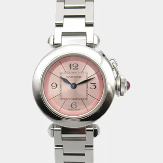 Cartier Miss Pasha W3140008 Stainless steel Pink