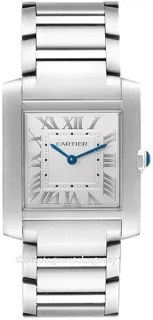 Cartier Tank Française WSTA0074 Stainless steel Silver