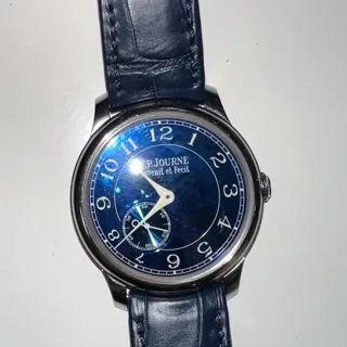 F.P. Journe Souveraine BLEU 39mm Tantalum Blue