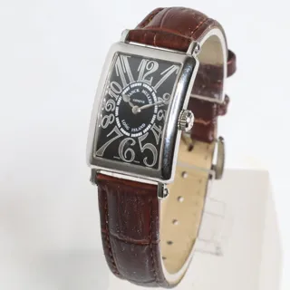 Franck Muller Long Island 902 QZ REL Stainless steel Black